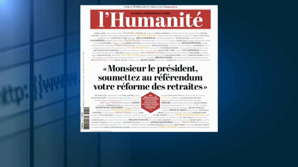 Réforme des retraites : 140 personnalités réclament un référendum
