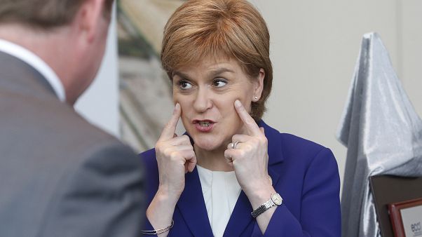 İskoçya Başbakanı Nicola Sturgeon İskoçya Başbakanı Nicola Sturgeon