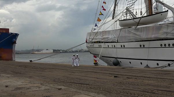 Navio-escola "Sagres" no Rio de Janeiro Navio-escola "Sagres" no Rio de Janeiro