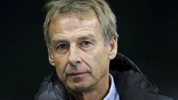 Glücklos bei Hertha: Fußball-Trainer Jürgen Klinsmann Glücklos bei Hertha: Fußball-Trainer Jürgen Klinsmann