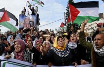 اعتراض فلسطینی‌ها به «معامله قرن» ترامپ همزمان با سخنرانی عباس در سازمان ملل