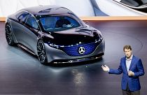 Руководитель Daimler Ола Каллениус на презентации в сентябре 2019 года. 