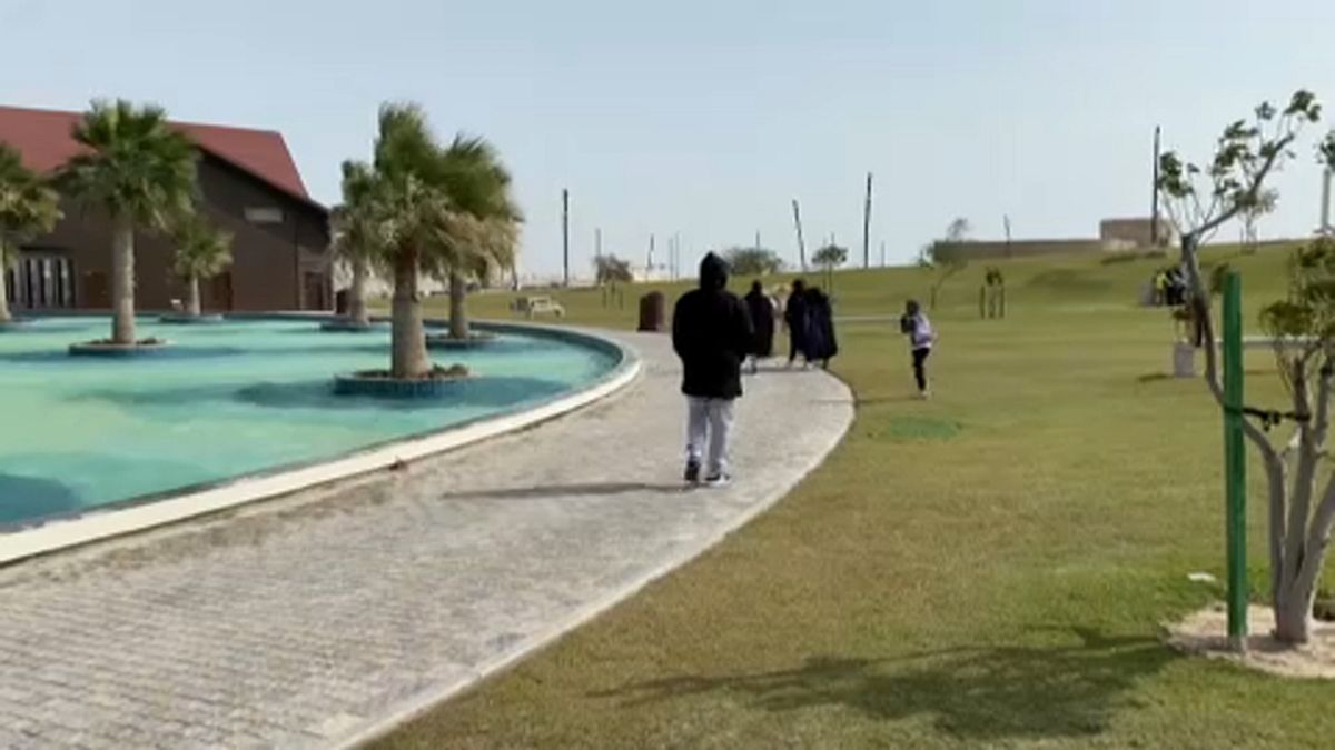 Egymillió négyzetméteres parkot épített Katar a sivatagba