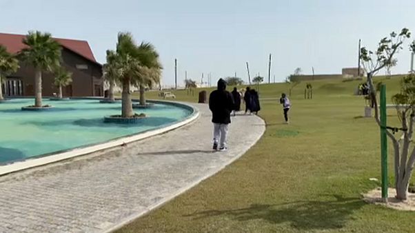 Egymillió négyzetméteres parkot épített Katar a sivatagba Egymillió négyzetméteres parkot épített Katar a sivatagba