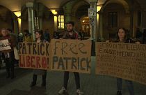 فيديو: مظاهرة في إيطاليا ضد احتجاز مصر لطالب بجامعة بولونيا