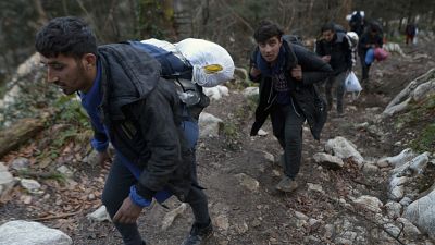 A luta dos migrantes às portas da Europa