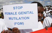 Kampf der genitalen Verstümmelung von Frauen
