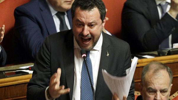 Opposition populist leader Matteo Salvini