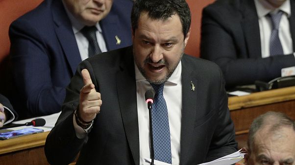 Aşırı sağcı lider Salvini için dokunulmazlık oylaması: 'Göçmen kaçırmakla' suçlanabilir Aşırı sağcı lider Salvini için dokunulmazlık oylaması: 'Göçmen kaçırmakla' suçlanabilir