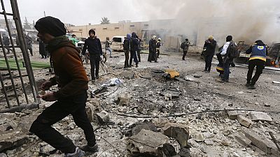 حمله هوایی روسیه و سوریه به ادلب؛ ۱۲ نفر از جمله ۶ کودک کشته شدند