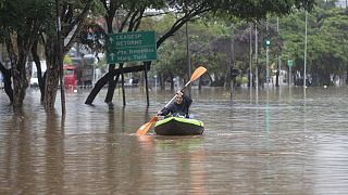 Sao Paulo hit with floods and mudslides after heavy downpours