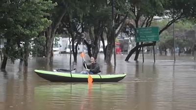 Бразильский Сан-Паулу уходит под воду