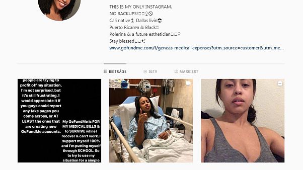 Screenshot von Skys Instagram-Profil Screenshot von Skys Instagram-Profil