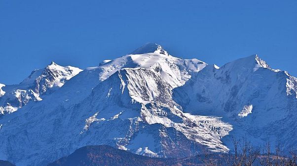 Der Mont Blanc - höchster Berg der Alpen Der Mont Blanc - höchster Berg der Alpen