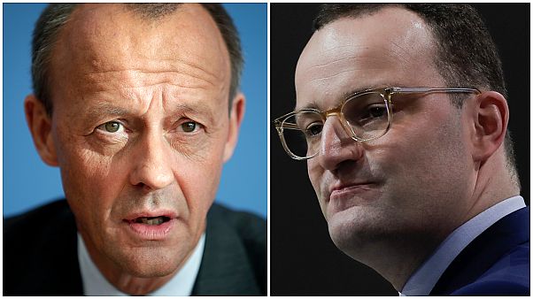 Friedrich Merz ve Jens Spahn Friedrich Merz ve Jens Spahn