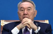FILE In this file photo taken on Wednesday, May 29, 2019, Former Kazakh President Nursultan Nazarbayev attends the Supreme Eurasian Economic Council meeting in Nur-Sultan