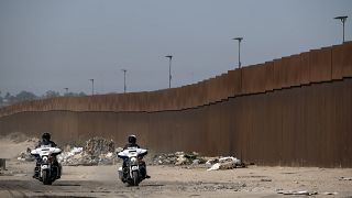 جدار ترامب على الحدود الأمريكية المكسيكية