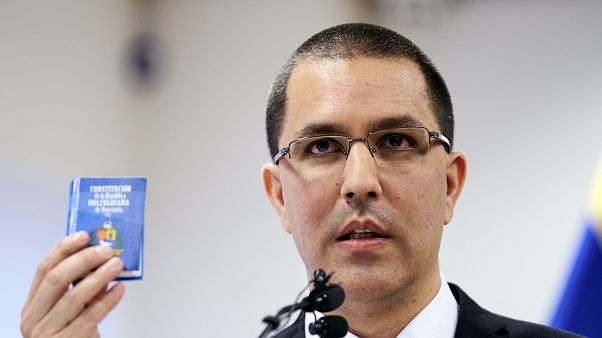 Venezuela Dışişleri Bakanı Jorge Arreaza Venezuela Dışişleri Bakanı Jorge Arreaza