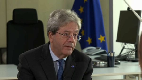 Paolo Gentiloni, comissário europeu para a Economia Paolo Gentiloni, comissário europeu para a Economia