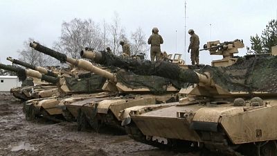 Αμερικανικά γυμνάσια με άρματα μάχης στην Λιθουανία