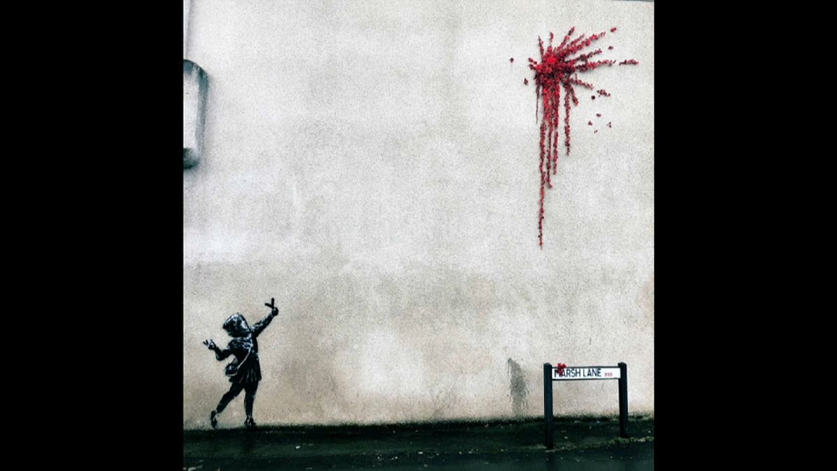 Le cadeau de Banksy à Bristol pour la Saint-Valentin
