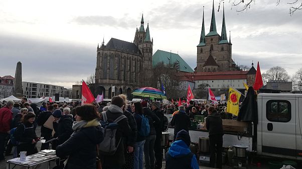 Demo in Erfurt Demo in Erfurt