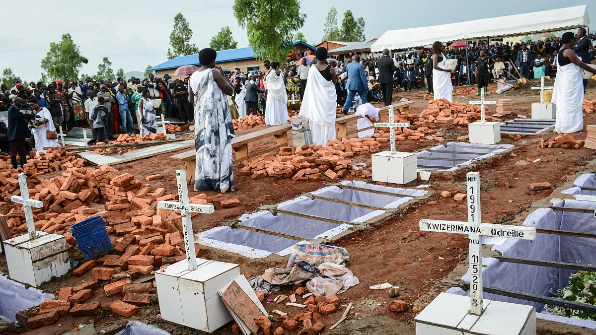 Burundi'de toplu mezar
