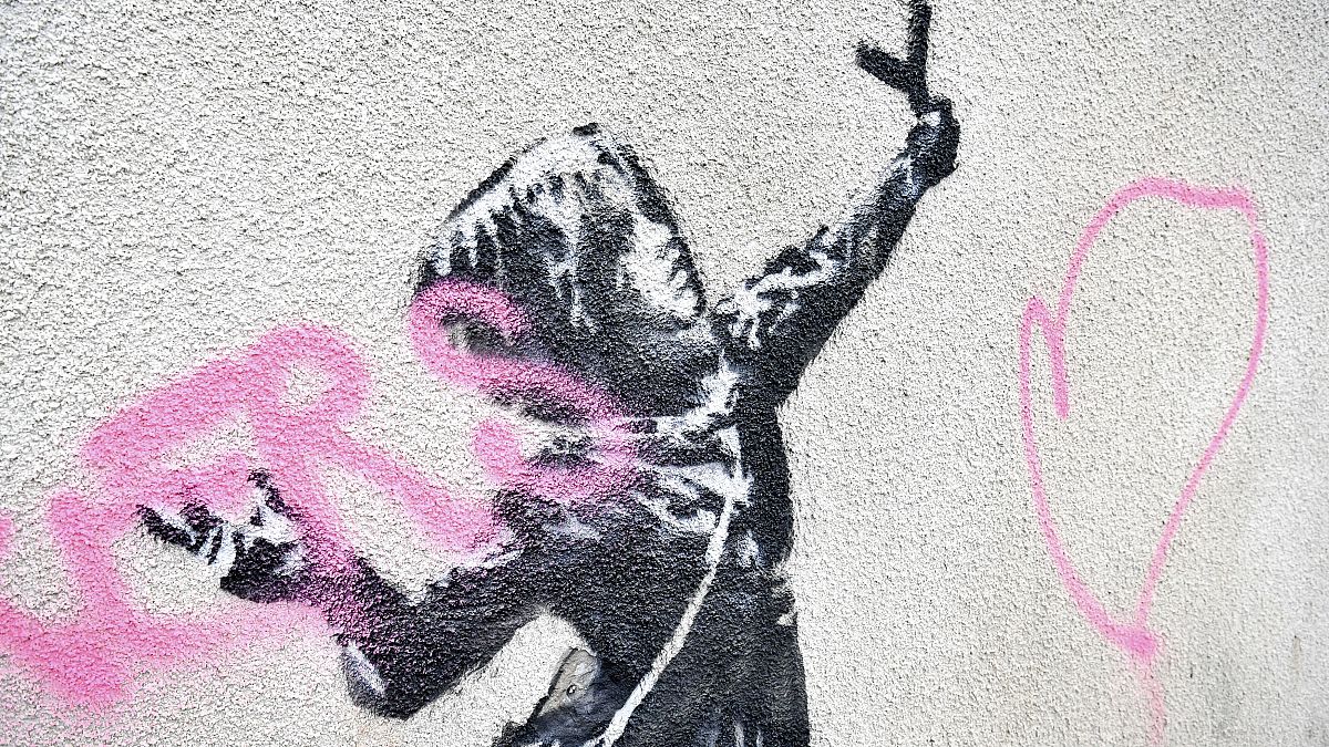Regno Unito: imbrattato il murale di Banksy