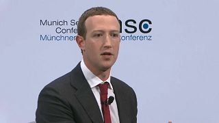 Datenschutz und freie Wahlen: Facebook-Gründer Zuckerberg in München
