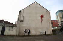 Banksy-Werk beschmiert