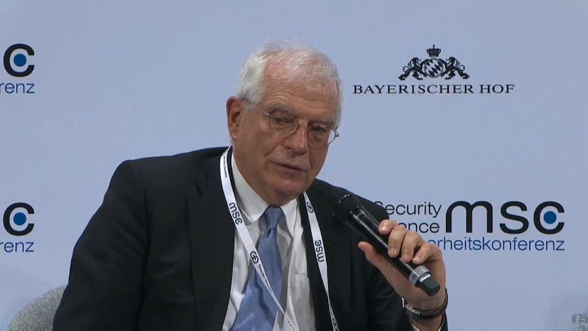 Josep Borrell at 2020 Munich Security Conference