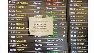 The Heathrow systems failure froze information screens in all terminals
