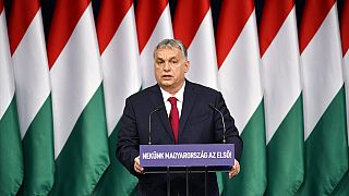 Viktor Orban delivers his annual 'State of Hungary' speech