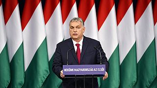 Viktor Orban delivers his annual 'State of Hungary' speech 