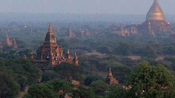 Myanmar'ın tarihi Bagan kenti Myanmar'ın tarihi Bagan kenti