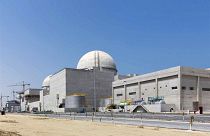 محطة البراكة للطاقة النووية قيد الإنشاء في الصحراء الغربية لأبو ظبي (وام)
