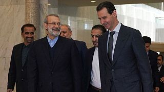علی لاریجانی همزمان با پیشروی‌های ارتش سوریه در حلب و ادلب با بشار اسد دیدار کرد