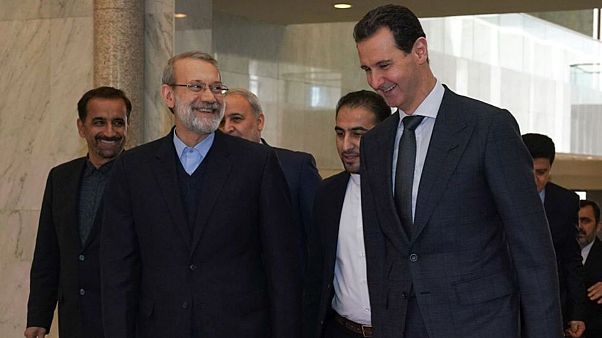 علی لاریجانی همزمان با پیشرویهای ارتش سوریه در حلب و ادلب با بشار اسد دیدار کرد علی لاریجانی همزمان با پیشرویهای ارتش سوریه در حلب و ادلب با بشار اسد دیدار کرد