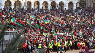 الليبيون يحتفلون بالذكرى التاسعة لثورة 17 فبراير/ نيسان