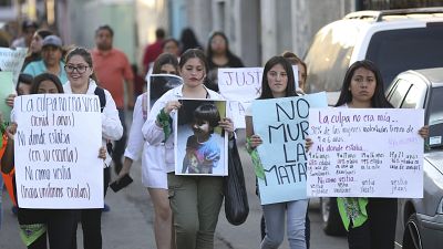 Indignación en México tras el asesinato de una niña