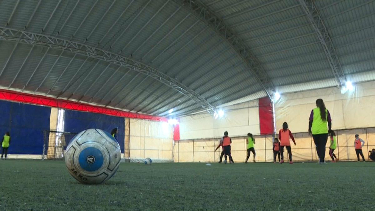 Futebol feminino da Síria marca golos na baliza da igualdade
