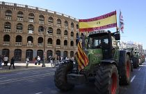 Why are Spanish farmers protesting against low prices?