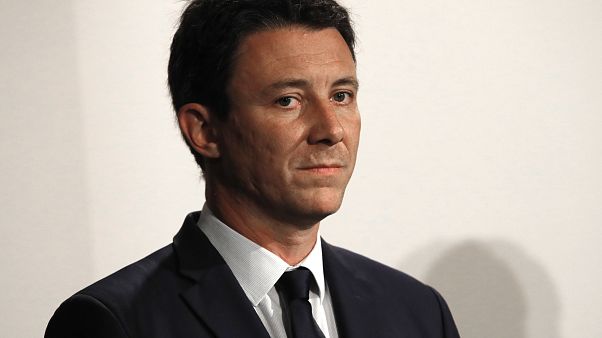 Benjamin Griveaux, then the French Government's Spokesperson, at a press conference in Paris on Jan.9, 2019. Benjamin Griveaux, then the French Government's Spokesperson, at a press conference in Paris on Jan.9, 2019.