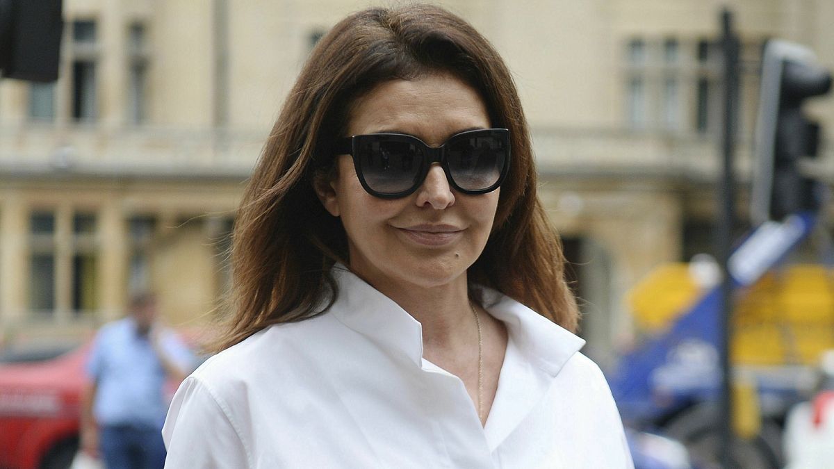 Zamira Hajiyeva arrives at Westminster Magistrates' Court for an extradition hearing, Monday June 24, 2019