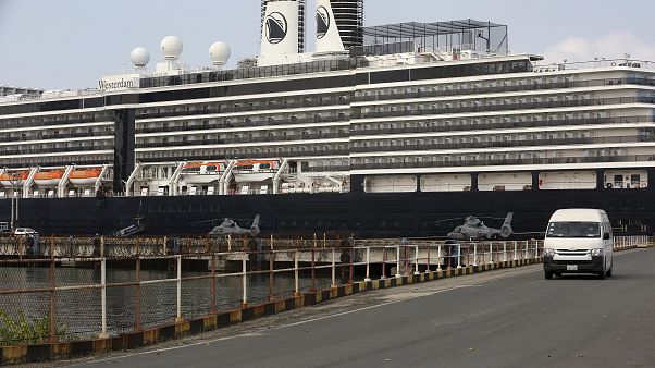 Kamboçya'nın kabul ettiği MS Westerdam yolcu gemisi Kamboçya'nın kabul ettiği MS Westerdam yolcu gemisi