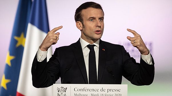 Fransa Cumhurbaşkanı Emmanuel Macron Fransa Cumhurbaşkanı Emmanuel Macron