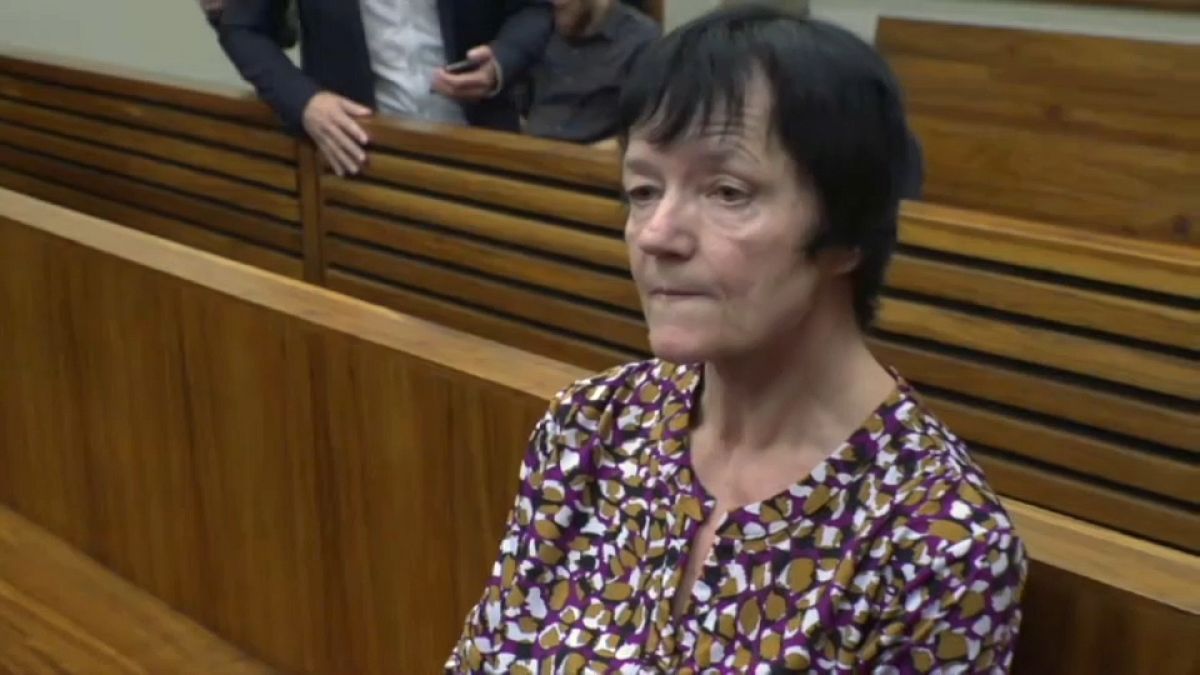 Britta Nielsen vor Gericht in Südafrika, 2018