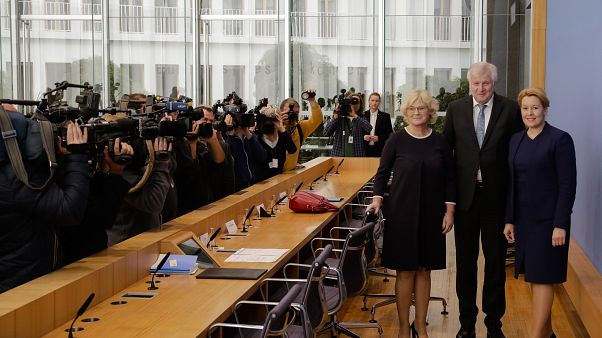 German Cabinet ministers initially announced measures on hate crime online in October 2019. German Cabinet ministers initially announced measures on hate crime online in October 2019.