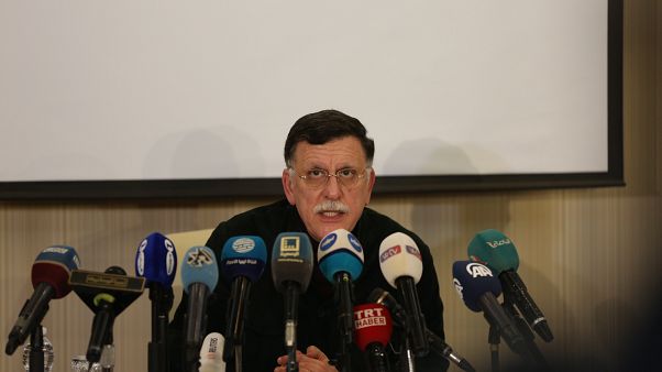Uluslararası tanınırlığa sahip Libya Ulusal Mutabakat Hükümeti (UMH) Başkanı Fayiz es-Serrac Uluslararası tanınırlığa sahip Libya Ulusal Mutabakat Hükümeti (UMH) Başkanı Fayiz es-Serrac