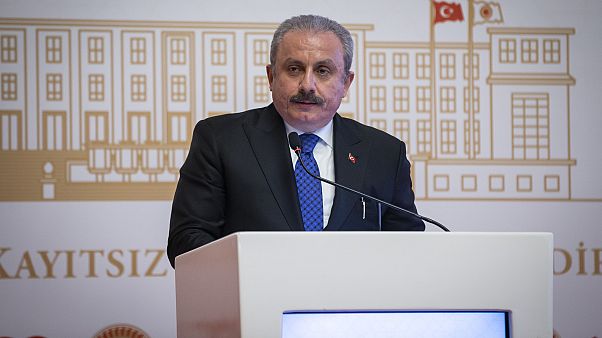 TBMM Başkanı Şentop'tan Macron'a Fransızca tepki: Sözleriniz ilkel bir İslam düşmanlığıdır TBMM Başkanı Şentop'tan Macron'a Fransızca tepki: Sözleriniz ilkel bir İslam düşmanlığıdır